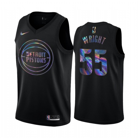 NBA Mænd Trøje Detroit Pistons Delon Wright 55 Iridescent HWC Collection Swingman NBA Mænd Trøje Detroit Pistons Delon Wright 55 Iridescent HWC Collection Swingman